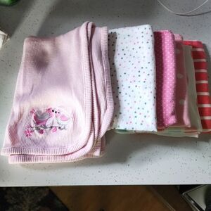 Baby Bundle (Receiving Blankets & Blanket)